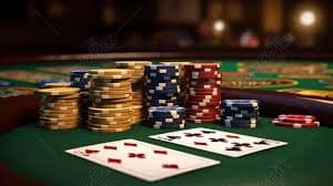 Layout meja American Roulette dengan semua area taruhan yang tersedia di all togel